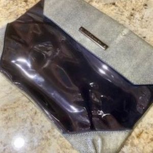 Rachel by Rachel Roy Clutch - Navy and Silver